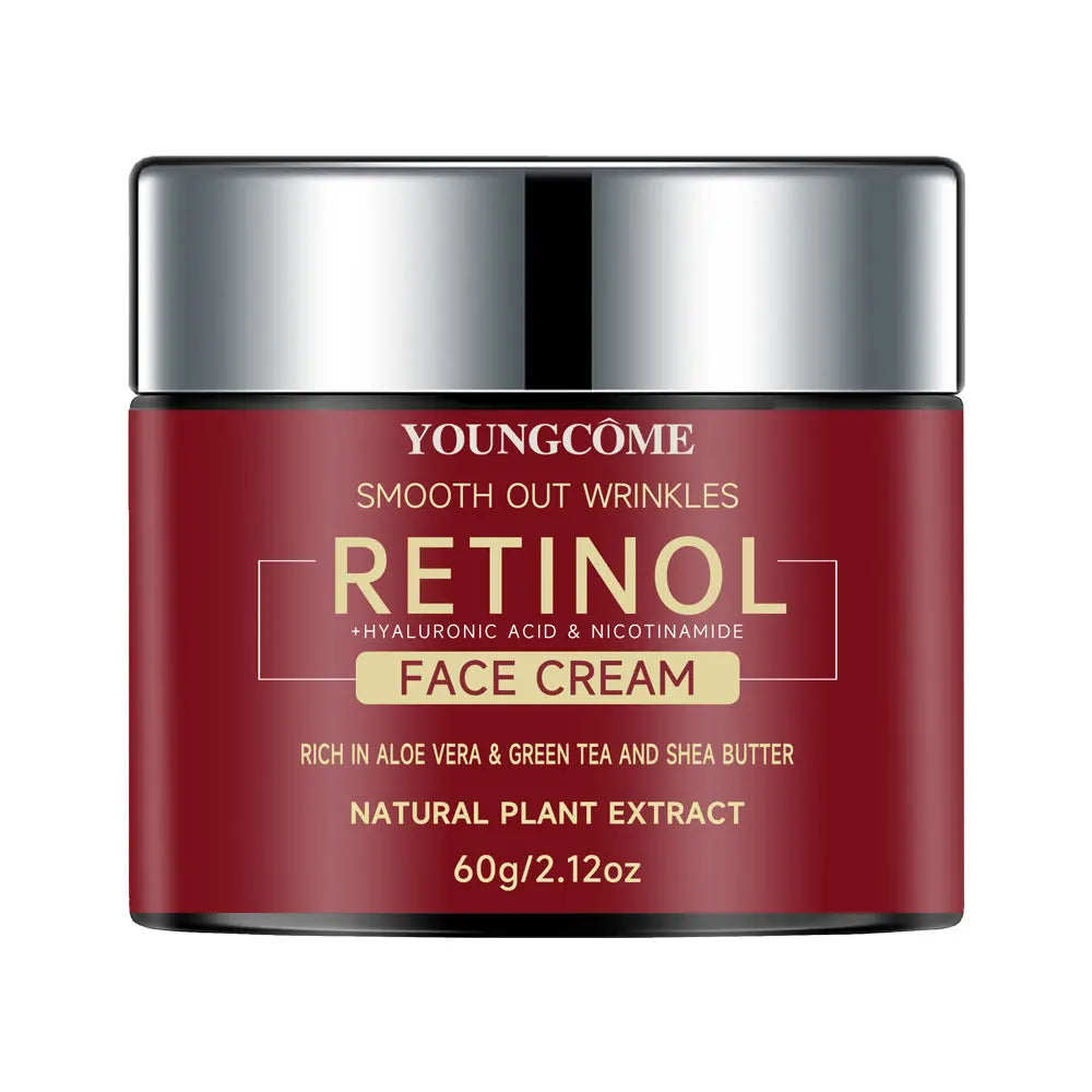 Retinol Face Cream – Anti-Wrinkle, Hydrating & Firming Moisturizer with Hyaluronic Acid & Collagen