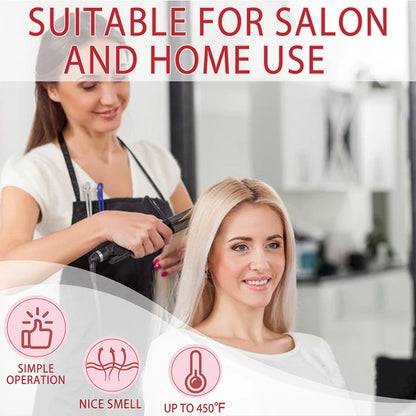 Heat Protectant Spray for Hair – Shields from Heat & UV, Adds Shine & Strength