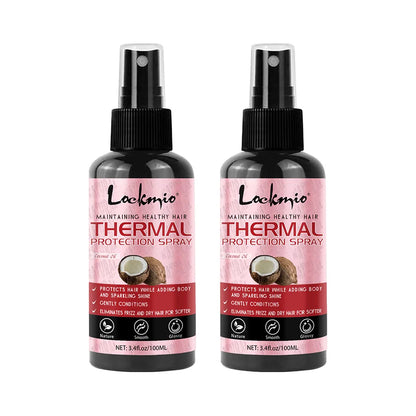 Heat Protectant Spray for Hair – Shields from Heat & UV, Adds Shine & Strength