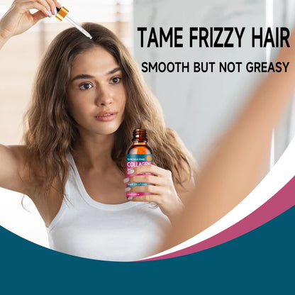 Collagen Hair Care Oil – Softening, Smoothing & Repair Treatment with Ginger & Hyaluronic Acid